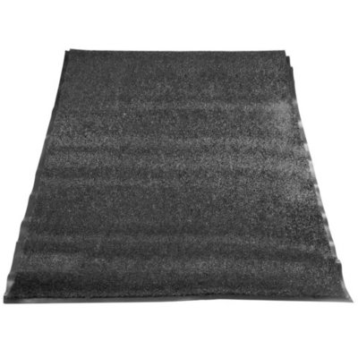 3 X 10 OLE OLEFIN MAT - CHARCOAL MED TRAFFIC STAIN & MELDEW RESISTANT